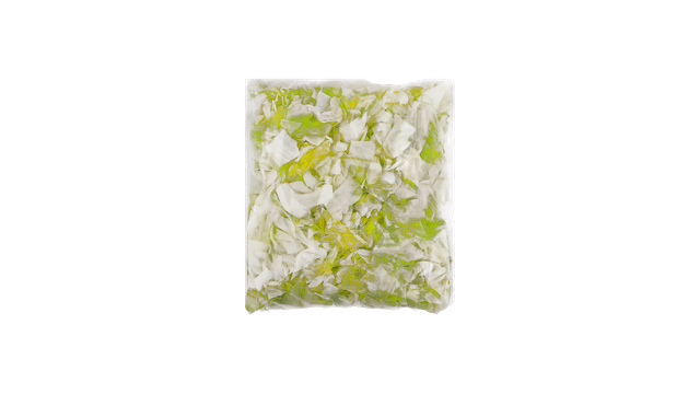 product-Ready-to-use iceberg lettuce cubes, 1 kg